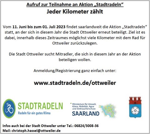Aktion Stadtradeln 2023